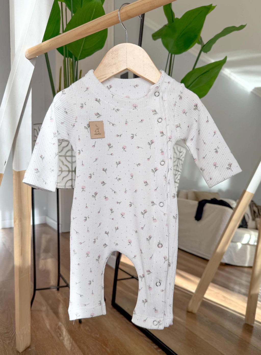 ENTERITO SON PIE WAFFLE PIMPOLLO – Pañalera Belyan